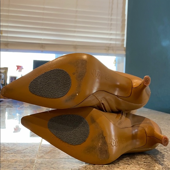 BCBG Max Azria tan leather knee high boots - Picture 5 of 5